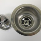 AQUA PLUMB KITCHEN SINK DEEP CUP DUO STRAINER, STAINLESS STEEL 2101 new