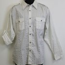 New VICTORIO DE MILANO Mens Long Sleeve T-Shirt In WHITE Color Size L