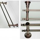 DANZE SOUTH SEA 24" DOUBLE TOWEL BAR D446424RBD BRONZE
