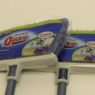 Lot of 2 Quickie Homepro Angle Broom, Blue, Big Sweeping Surface, new