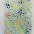 Wall Decoration Abstract Carved MURANO Style Glass Panel 31-1/2" H x 23-1/2" W