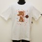 NEW Artist Proof WHITE Art Designed Graphic Mens Authentic T Shirt SIZE L