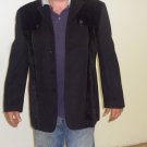 VENEZZI MENS BLACK FASHION WOOL JACKET, M, XXXL SIZES