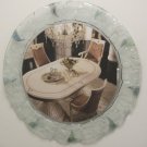 I love you" Contemporary Decorative Glass Framed Round Mirror Diameter 28