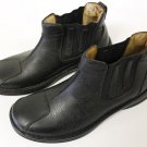 Mens/Boys Peppergate Leather Comfort Boots/Shoes  Black Size 7