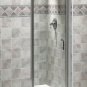 Sevilla 70, E2729 Semi-Frameless Shower Door. Bright Brass.. NEW !!!!!!!!