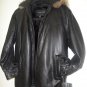 Tanners Avenue Men Leather Jacket W/Removable Linning & Hood, Italy, Size S