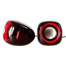 E-Blue (E-3lue) Magic Ball ESK006RE Red USB Portable Speakers