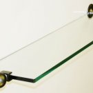 GINGER MOTIV CITY 212  0118T/24-10B/OLD 24" GLASS SHELF BRONZE