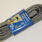 APPLIANCE/ EXTENTION CORD, 12FT #12AC 1875W MAX 14/3 SPT-3 125V 15A GRAY INDOOR