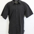 New Daniel Ellissa Mens Short Sleeve Shirt in BLACK Size XXL