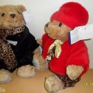 2 Pieces Harry Herrington Teddy Bear Collection,  1997 Limited Edition