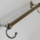 MOTIV   24" TOWEL  BAR w HOOKS 0103H-14 POLISHED NICKEL