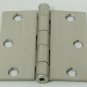 HIGH QUALITY DOOR HINGES 3"  SQUARE CORNERS  SATIN NICKEL FINISH