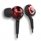 Enzatec EP204RE Red Earphones Smarphone Compatible