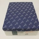 BOX OF 500 Crane's Crest COTTON AZURE BLUE WOVE NO.10 POINTED ENVELOPS WT 24/90