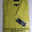 New Domani Mens Long Sleeve Shirt in Yellow Size XXL
