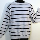 Men's DINAMIT Sweater in White /Black Color Size XL