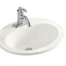 Kohler K-2196-1-0 Self-Rimming Lavatory 20x18, White