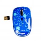 E-Blue (E-3lue) Skull Power EMS103BL Blue Wireless Mouse