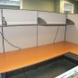 TWO SEMI PRIVATE HERMAN-MILLER OFFICE CUBICLES STATION POWERED #26A