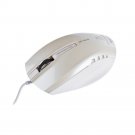 E-Blue (E-3lue) Dynamic Color Pal EMS102WH White Ergonomic Mouse
