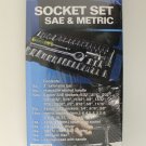 NEW 40 Piece SOCKET SET SAE & METRIC TOOL #79940