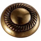 VG18006A Furniture/Kitchen Simple Rope Cabinet Knob in Antique Brass/ Handle