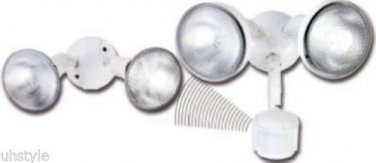 REGENT MOTION ACTIVATED SECURITY FLOODLIGHT SYSTEM RFM182WB WHITE 180&Acirc;&deg; COVERAGE