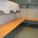 TWO SEMI PRIVATE HERMAN-MILLER OFFICE CUBICLES STATION 12' x 20'  #173A