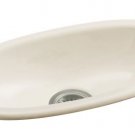 Kohler Iron/Tones K-6497-96 Biscuit 22" Trough Sink