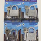 LOT OF 4 SZN  TOP SECURITY LOCK, STAINLESS STEEL BALL #40, 4 KEYS