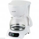 BRENTWOOD  COFFEE MAKER 4 CUPS TS-212, WHITE, NEW