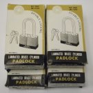 LOT OF 4 Guard Security Heavy Duty Double Locking Commercial Laminated  Padlock