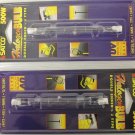 Lot of 2 Satco 500W 120V S3497 Halogen Light Bulbs DOUBLE ENDED 500T3Q/CL 118MM