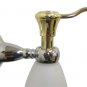 NEW Delta Victorian Wall-Mount Soap Dispenser Chrome & Brass Finish 75055SCB