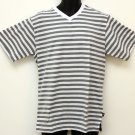 New MARQUIS Mens Short Sleeve T-Shirt In White/ Grey Size L