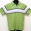 New NAUTICA Mens Stylish Polo Short Sleeve Shirt in Light Green Color, Size L