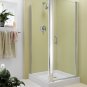 Banyo EC42 Varese Corner Entry Pivot Shower Door, 42"
