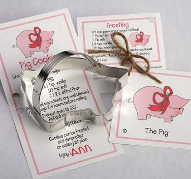 Piggy Cookie Cutter