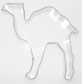 Camel Cookie Cutter 5"
