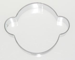 Monkey Face Cookie Cutter