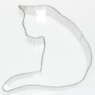 Curled Cat Cookie Cutter 3.75"