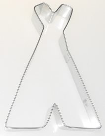 TeePee Cookie Cutter 4"