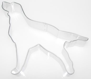 Setter Dog Cookie Cutter 5"