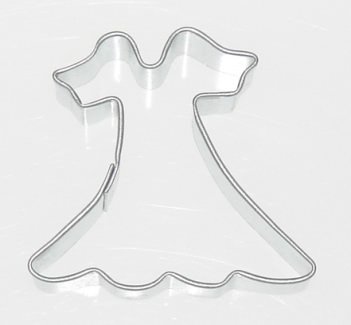 Mini Dress Cookie Cutter 2"
