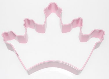 Pink Crown Cookie Cutter 5"