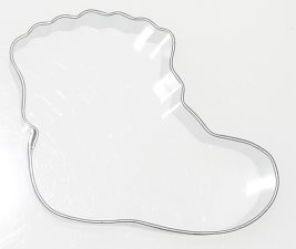 Bootie Cookie Cutter 3.5"