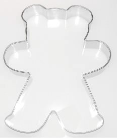 Teddy Bear Cookie Cutter 4"