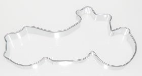 Harley Motorcycle Cookie Cutter 4.5"
